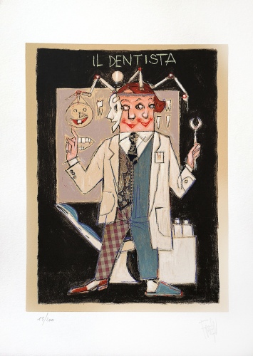 Paolo Fresu - Il Dentista 35x50